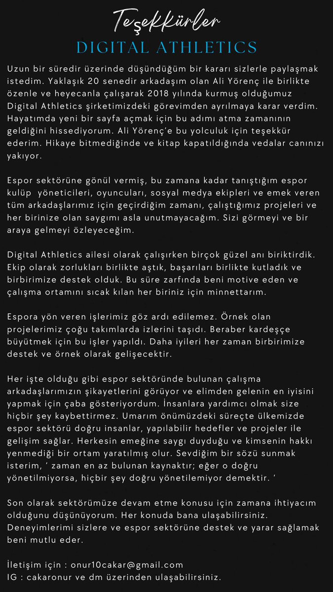 Onur Çakar tweet media