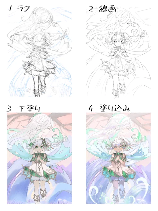制作過程です🙌 
