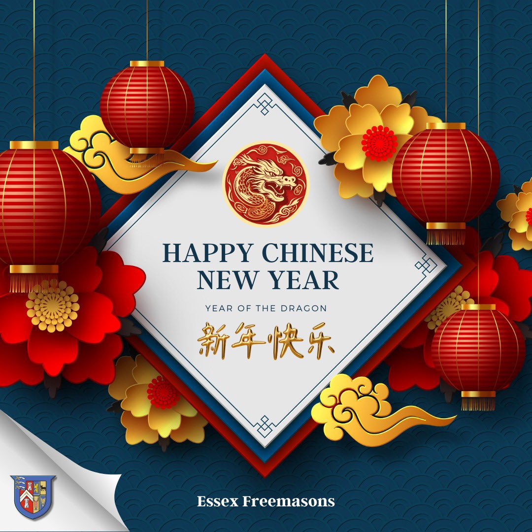 🎉 Happy Chinese New Year! 🎊 Welcome to the majestic Year of the Dragon! Wishing you a year filled with strength, prosperity, and endless possibilities! 龙年大吉，新年快乐！🐉 #ChineseNewYear #YearOfTheDragon #新年快乐 #Freemasons