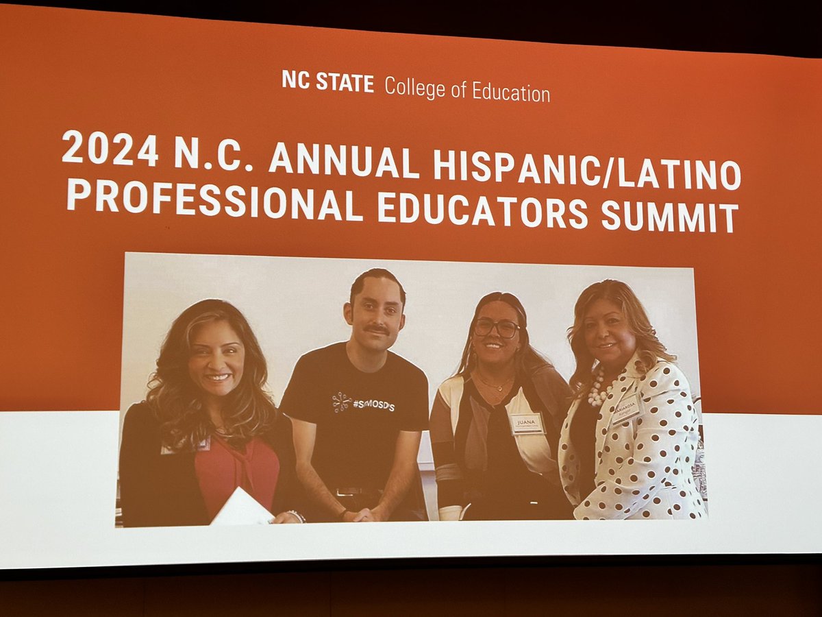 WCPSS Recruitment (@recruitwcpss) on Twitter photo <a href="/WCPSSTeam/">Team WCPSS</a> <a href="/WCPSS/">Wake County Public School System</a> <a href="/Global_WCPSS/">Global</a> <a href="/WCPSSEquity/">WCPSS Equity Affairs</a> <a href="/WCPSSfuturetchr/">WCPSS Future Teachers</a> <a href="/wcpss/">Wake County Public School System</a>
Honored to be participating in the 2024 NC Hispanic/Latino Professional Summit this morning. <a href="/WCPSSTeam/">Team WCPSS</a> <a href="/WCPSS/">Wake County Public School System</a> <a href="/Global_WCPSS/">Global</a> <a href="/WCPSSEquity/">WCPSS Equity Affairs</a> <a href="/WCPSSfuturetchr/">WCPSS Future Teachers</a> <a href="/wcpss/">Wake County Public School System</a>
Honored to be participating in the 2024 NC Hispanic/Latino Professional Summit this morning.