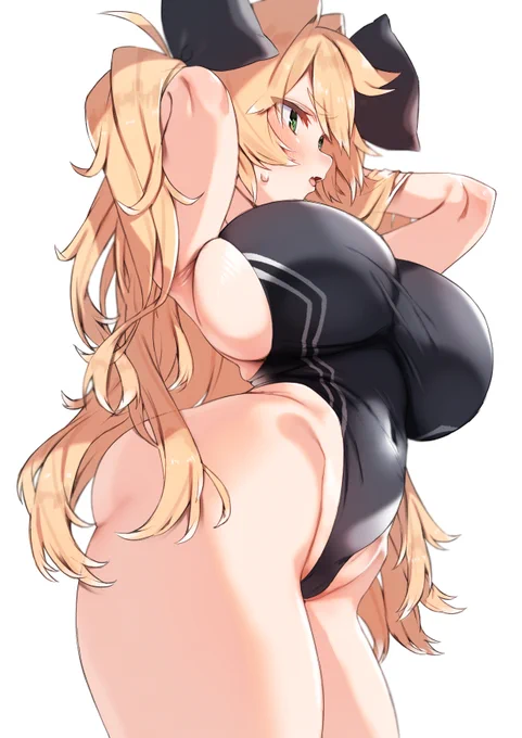 競泳水着幼なじみちゃんです。 
