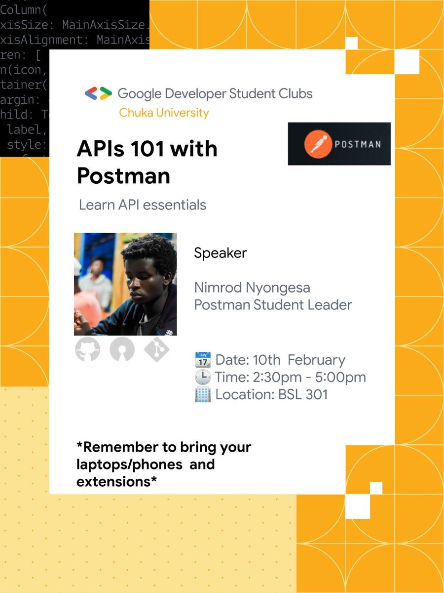 I_nabangala's tweet photo. I am grateful to @gdsc_chukauni  for organising this event. It was really an informative session where I learned about the creation, use, and consumption of APIs. https://t.co/nXoBYYcjkk