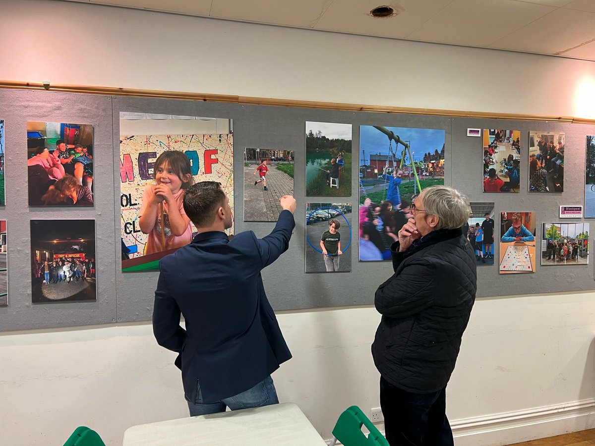 Good to see the brilliant work from the kids at Blackpool Boys and Girls Club on display at the Stanley Park Visitors Centre. It’s displayed until the end of this month. Well done to the young people and the amazing staff & volunteers from the Club who make it all possible.