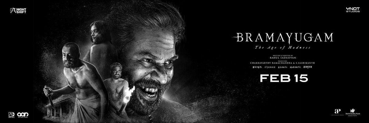 #BramayugamFromFeb15
#Bramayugam 
#BramayugamTrailer 
OMG🔥🔥🔥🔥🔥🔥🔥🔥🔥🔥🔥