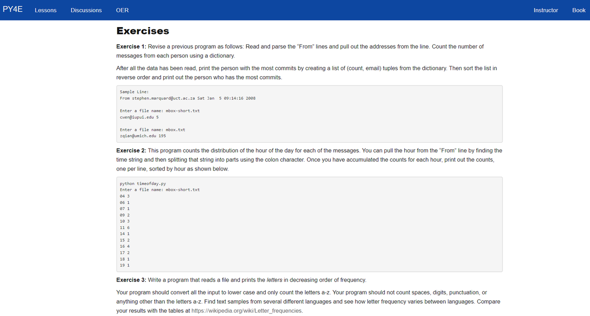 barelyai's tweet photo. Day 13 of #100DaysOfCode :
- Solved all exercise questions on #tuples from #PY4E in #Python.
#freecodecamp https://t.co/yYHzLuJbx3
