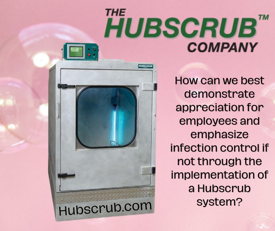 This February implement Hubscrub. ❤️#employeeappreciation #infectionprevention #infectioncontrol #infectiousdiseases