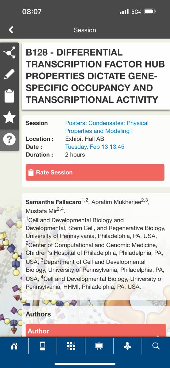 MustafaMir16's tweet photo. #BPS2024 check out our lab's presentations &amp; pls reach out if you want to chat! Posters:B128 (@littlescholar_ ) txn activator hubs, B195(@GHaywardLara ) repressive bodies. Talks: @mukherja PolII kinetics(13th,5:30 p 201AB), myself, on how hubs find their targets (14th,9:30a BRA) https://t.co/l85dO13LGm