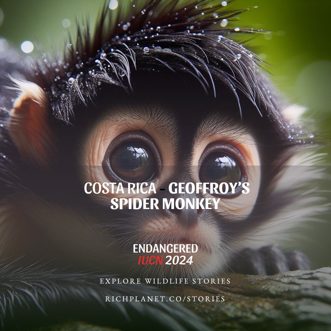 RichPlanetMatt's tweet photo. New article at https://t.co/HuulCLuQGa #Wildlife #GeoffroysSpiderMonkey #CostaRica https://t.co/D7m8AXB6kF