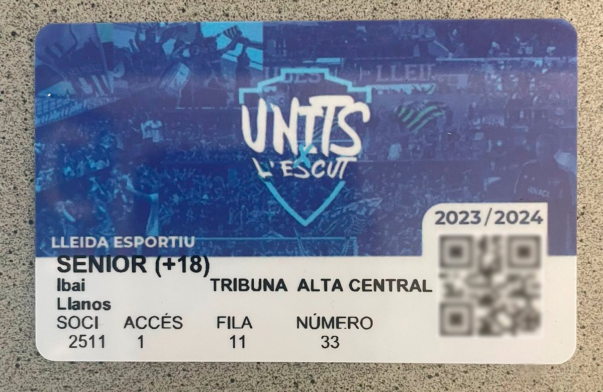 LleidaCF's tweet photo. ¡Hola @IbaiLlanos ! 👋

Tu carnet de abonado del Lleida Esportiu está listo para cuando quieras conocer nuestra familia BLAVA. ⚽️💙🎉 #LleidaEsportiu #Ibai #IbaiLlanos https://t.co/YoLEvZzIPX