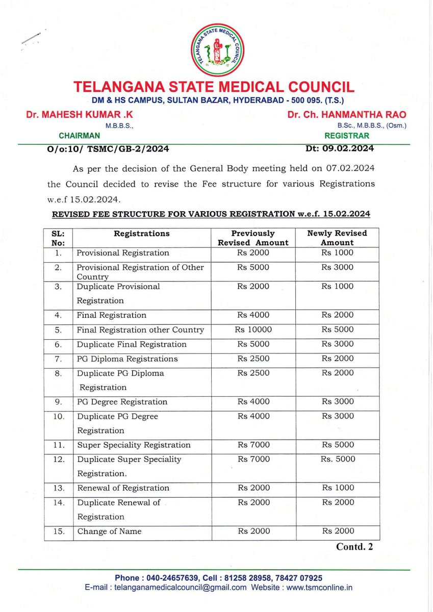Healthcare Reforms Doctors Association - HRDA tweet media