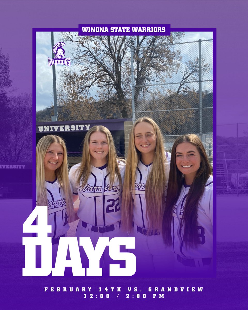 WinonaState Softball tweet media