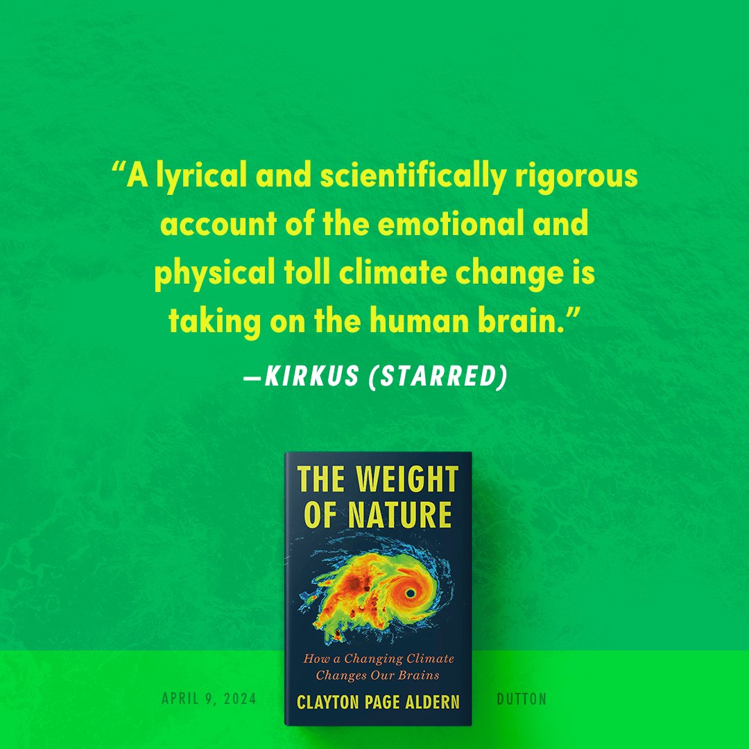We love to see this rave review from @KirkusReviews for THE WEIGHT OF NATURE by @compatibilism! 

The book is on sale 4/9/24 but it is available for preorder now: bit.ly/TheWeightofNat…