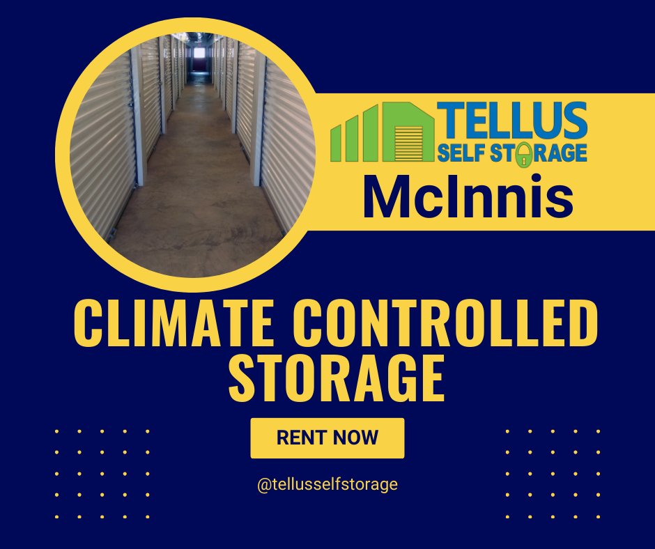 Tellus_Storage's tweet image. Protect your temperature sensitive with our climate controlled storage units at Tellus Self Storage - McInnis! #ClimateControlledStorage #McInnis #Hattiesburg 

Tellus Self Storage - McInnis
1602 South 28th Ave.
Hattiesburg, MS 39401
(601) 391-6284