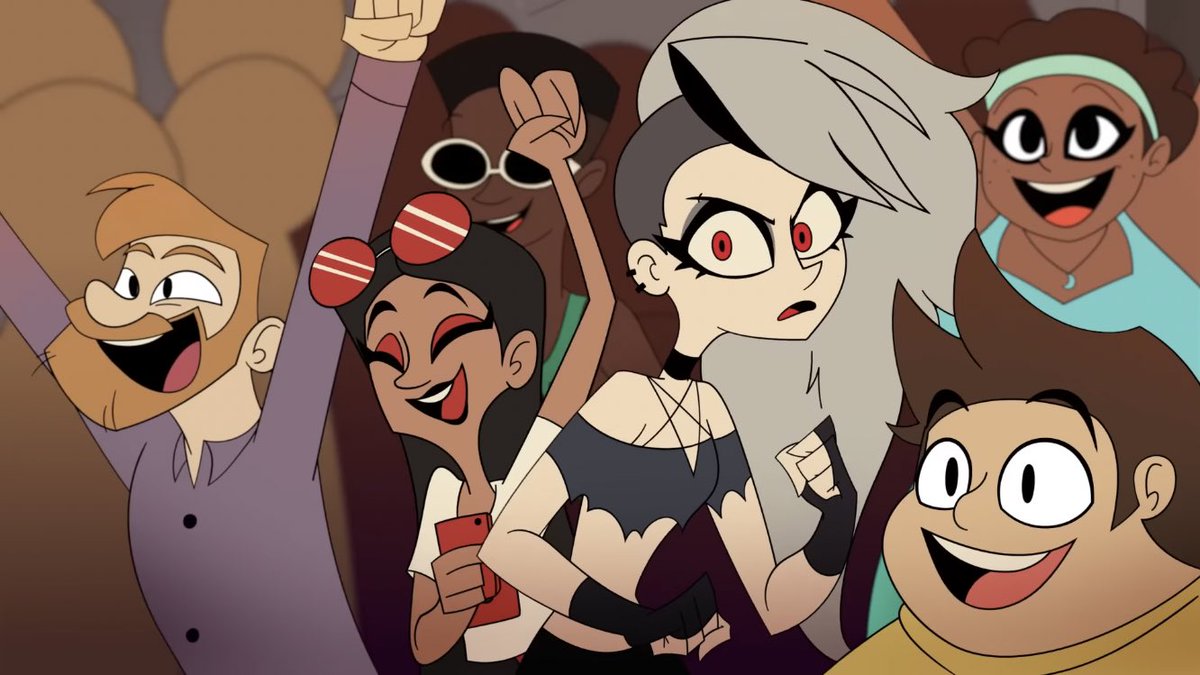 ヘルヴァボスのルナさん､ヘルハウンドの時も人間の時もセクシーカッコ