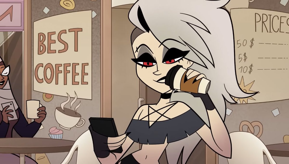 ヘルヴァボスのルナさん､ヘルハウンドの時も人間の時もセクシーカッコ