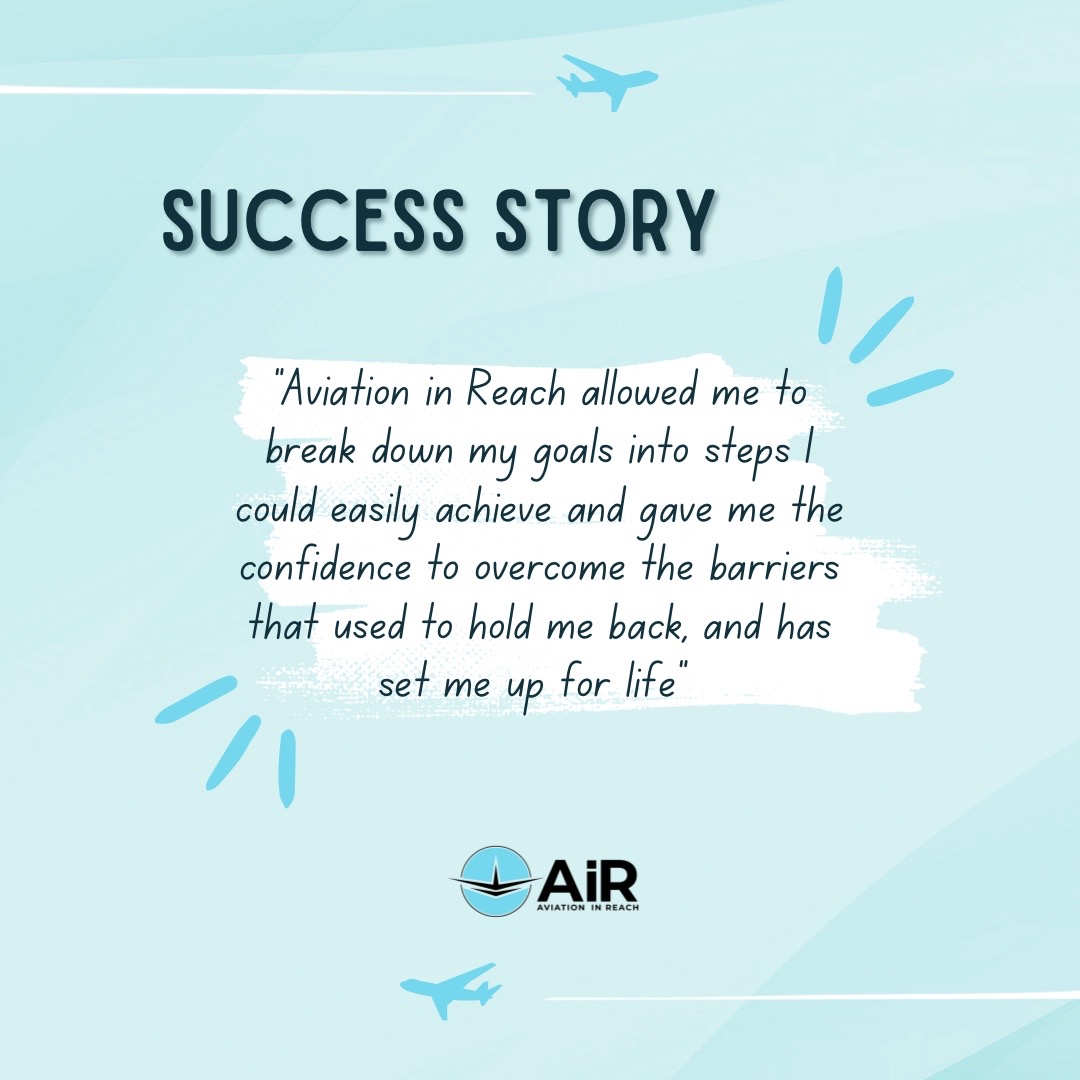 ✈️Saturday Success Story✈️

This quote from one of our beneficiaries speaks volumes about the life-changing impact of our charity. Head to our website i.mtr.cool/rkrzucjwfm to find out more and see how you can support our (free) mentor scheme.

#aviation #diversity #avGeek