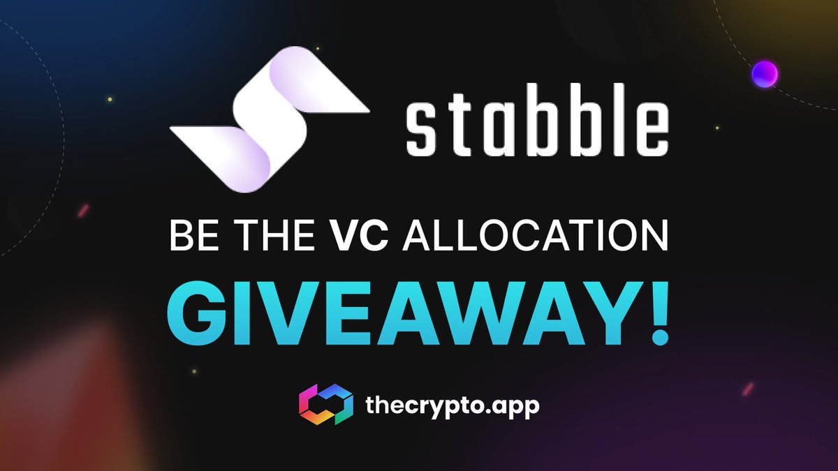 TheCryptoApp's tweet image. 📅 @stabblesorg allocation deadline approaching: Feb 11th, 2024! ⏳

Sign up for Pro+ and secure your allocation in Stabble's Seed Round. 🚀

✅ Simple sign-up on iOS or Android
✅ First come first served

Info below 👇
#CryptoOpportunity #Solana #TokenOffering