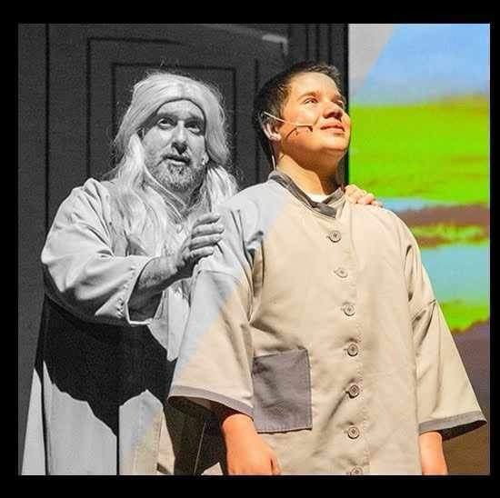 TheatreECCT's tweet image. It’s a double-feature Saturday! See “The Giver” at 10 am and “The Lightning Thief: The Percy Jackson Musical” at 1:30 or 7:30 pm today, Saturday, February 10! Tickets at pablocenter.org or at the door #ECCT35 #TwoShows #SuperSaturday #FromPageToStage