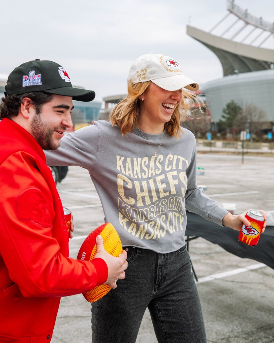 🔥 Last call, Chiefs Kingdom! Get your game face on and visit our Pro Shop today from 10am-6pm to grab that perfect @chiefs gear before Super Bowl Sunday! For shipping or pickup, call 816-920-8223.