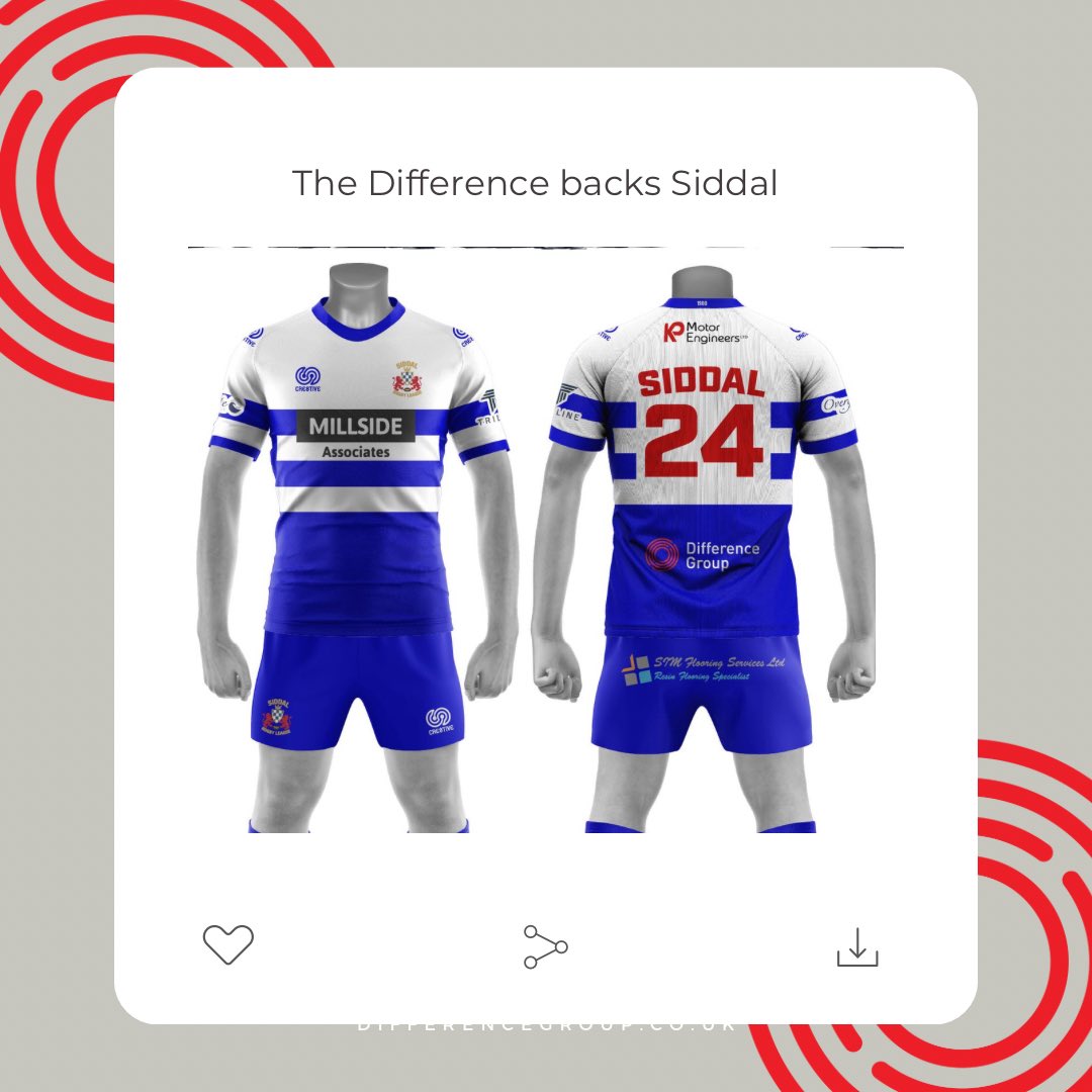 Differencegroup.co.uk (@differencegrpuk) on Twitter photo All the best to <a href="/siddalrl/">SiddalARLFC</a> today against <a href="/wtrinityrl/">Wakefield Trinity</a>.
We will be sponsoring part of the junior section of the club in 2024 and 2025. All the best to <a href="/siddalrl/">SiddalARLFC</a> today against <a href="/wtrinityrl/">Wakefield Trinity</a>.
We will be sponsoring part of the junior section of the club in 2024 and 2025.