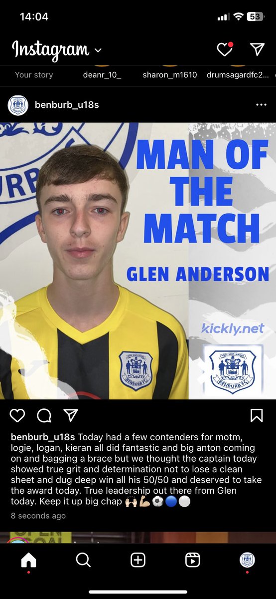 Well in Glen 👏🏻👏🏻