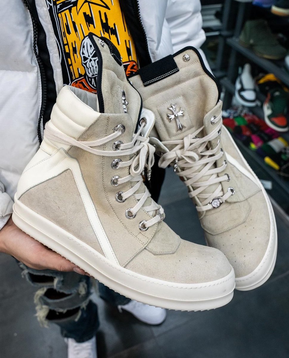 chrome hearts rick owens dunks