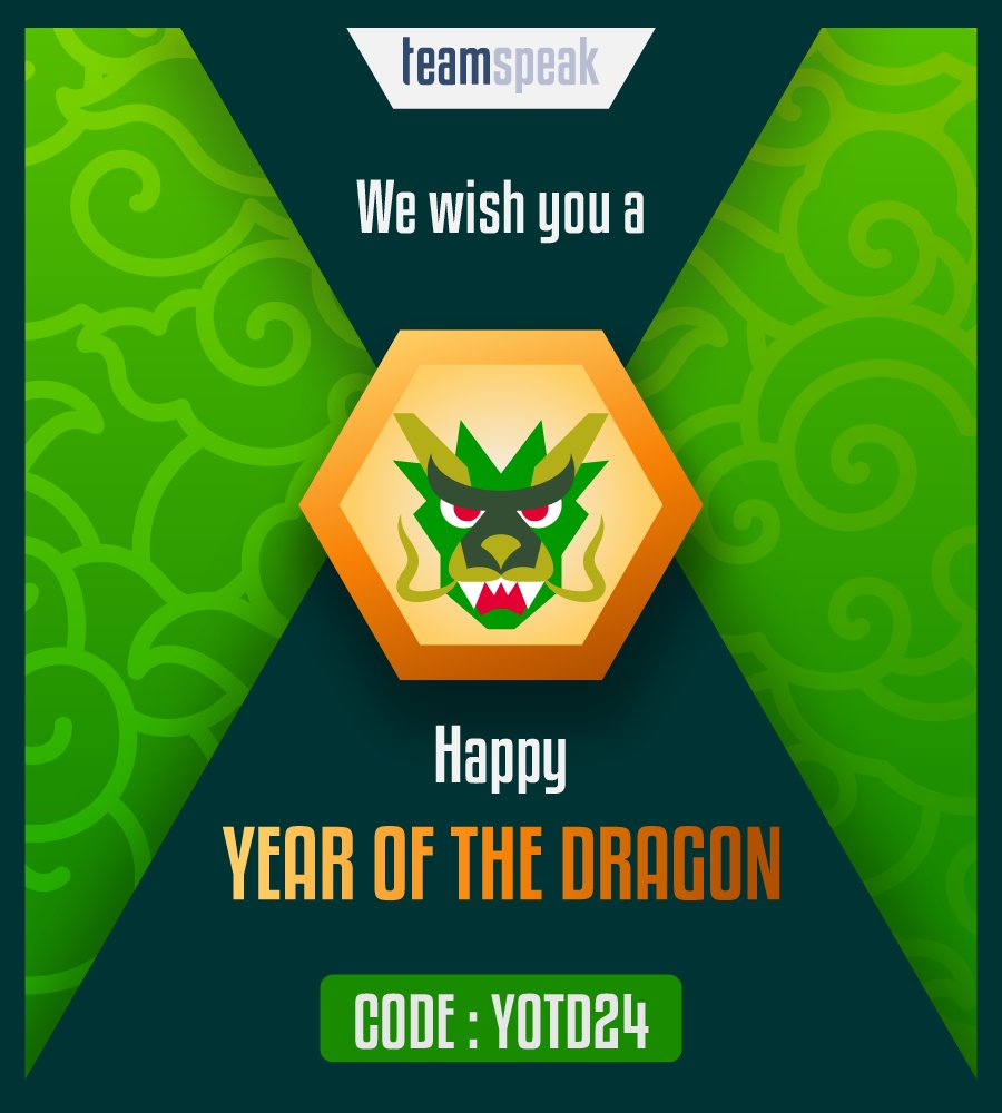 🧧 Happy Lunar New Year 🐲

As we enter the auspicious #YearOfTheDragon, may its mighty presence inspire resilience, courage, and good fortune. Here's to a year of prosperity and happiness! 🎊🎉

Code: YOTD24