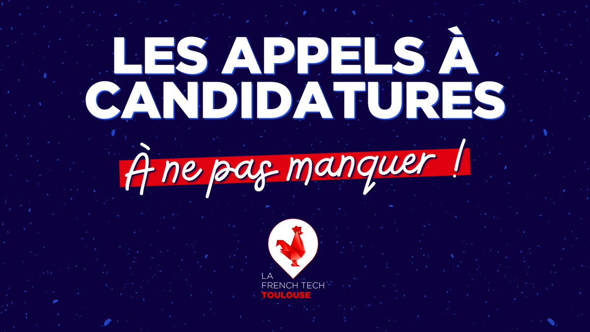 FrenchTech_Tlse's tweet photo. 🚀 [APPELS À CANDIDATURES] #Entrepreneurs, beaucoup d’AAP sont en cours, ce qui annonce un début d'année explosif et plein d'opportunités !

🔎 Zoom sur certaines des occasions et rencontres à ne pas manquer ici : https://t.co/UeXPHozRj9 ! https://t.co/njwDMZikqj
