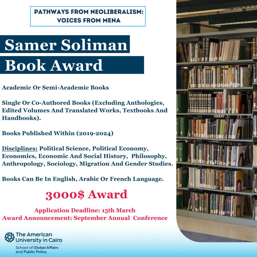 Pathways Beyond Neoliberalism: Voices From MENA tweet media