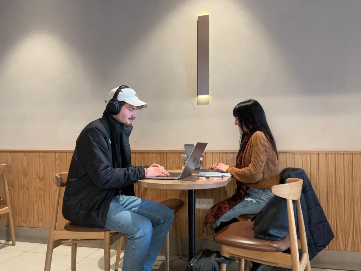 yourstrabo's tweet image. At Strabo, our values extend beyond offices—even to remote coffee shops!

Meet Amy 🎨, our Marketing Lead, and Marc 💻, our Software Engineer, setting high standards for remote teamwork.

No matter where we are, our values define us.

#YourStrabo #RemoteWork 🌐🚀