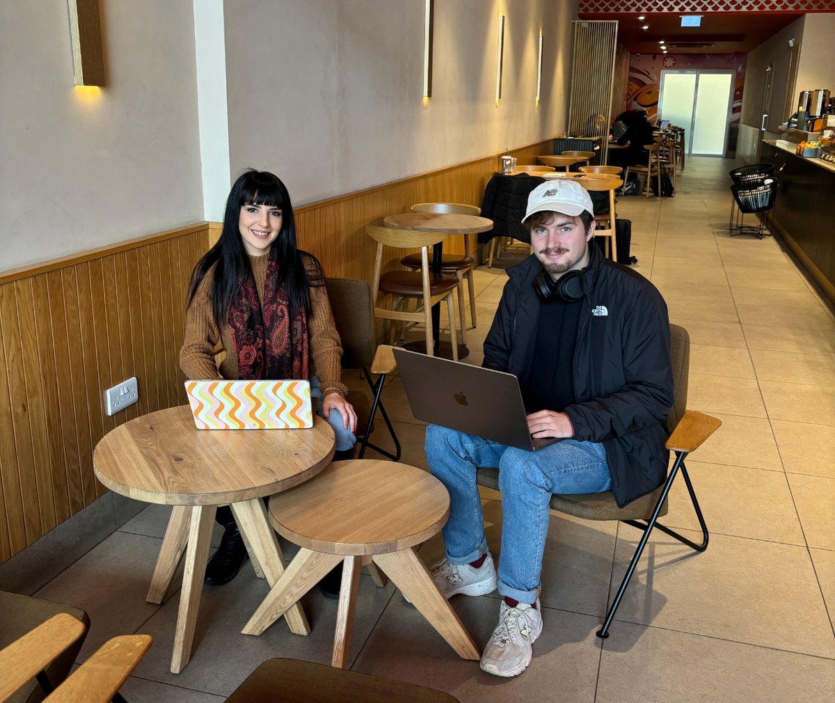 yourstrabo's tweet image. At Strabo, our values extend beyond offices—even to remote coffee shops!

Meet Amy 🎨, our Marketing Lead, and Marc 💻, our Software Engineer, setting high standards for remote teamwork.

No matter where we are, our values define us.

#YourStrabo #RemoteWork 🌐🚀