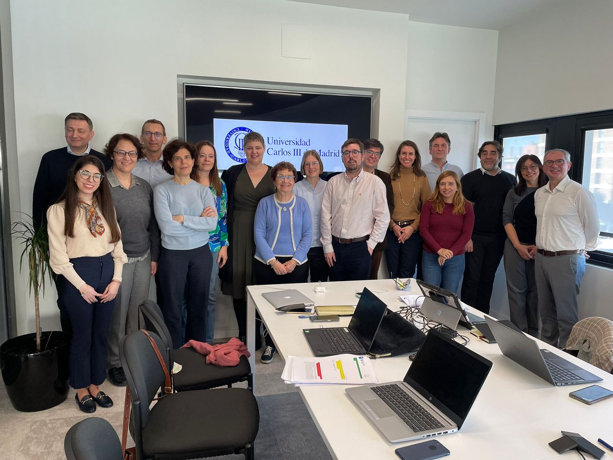DIGILARE's tweet photo. 🤝The first steering committee of DIGILARE took place on 1-2 February in @uc3m.

We discussed our research on the scope of application of information and consultation rights of workers' representatives and prepared our first transnational Seminar to be held in Vienna in June. https://t.co/oDjLxLDdoK
