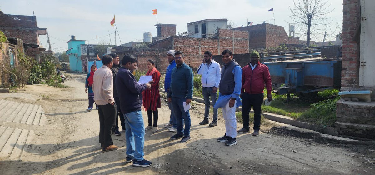 RudrapurBlock's tweet photo. सांसद आदर्श ग्राम योजना अंतर्गत ग्राम पटेरी ग्रा० पं० दोपहरिया में विलेज डेवलपमेंट प्लान निर्माण हेतु दिनांक 8 फ़रवरी को ग्रा० पं० के समस्त विद्यालयों, आंगनबाड़ी केंद्रों तथा अन्य निर्माण स्थलों का निरीक्षण किया गया l (भाग - 2) #ग्रामाभ्युदयादेव_देशाभ्युदय:  #Rural_Development_UK https://t.co/lbJTagtaIt