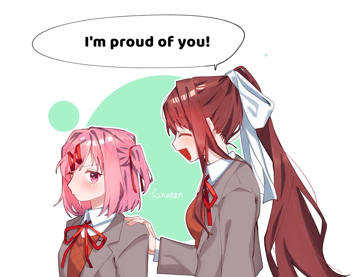 _hinaten's tweet photo. please play DDLC Plus and read Balance please...pleak #ddlc #ddlcplus https://t.co/bPhb8m9FWb