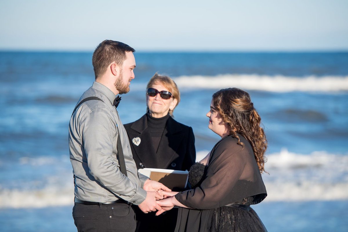 So grateful for these kind words from Liz &amp; Tyler: "Babs was the best choice for our elopement ceremony. From the very beginning, she was easy to get into contact with and very accommodating." 
See more on my site: buff.ly/4boSffW