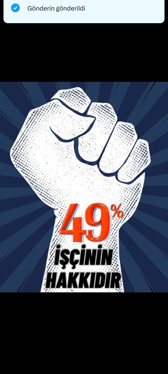 #Kamuiscileri 
#SariSendikaMagduru 
Her geçen gün işçiyi daha da mağdur eden, Aidat'tan başka birşey düşünmeyen, Sarı sendikaların artık elini taşın altına koyması gerekmiyor mu ?
Celladı'na aşık kral'cılar elinizi vicdanınıza koyun ve sendika patronları'nızı sahaya davet edin..!