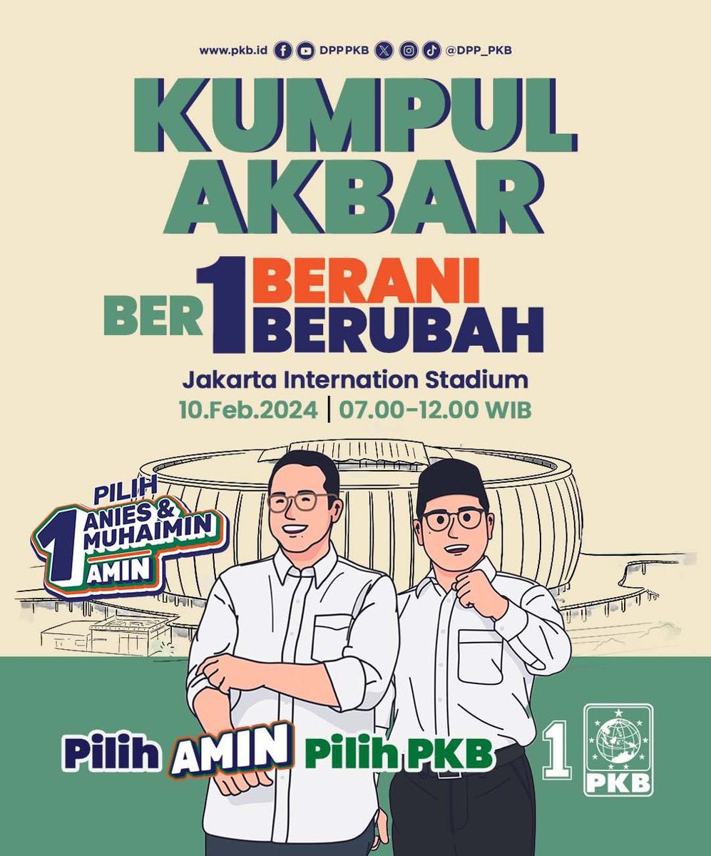 Kumpul Akbar
Akompol Bereng

<a href="/cakimiNOW/">A Muhaimin Iskandar</a> 
<a href="/aniesbaswedan/">Anies Rasyid Baswedan</a>