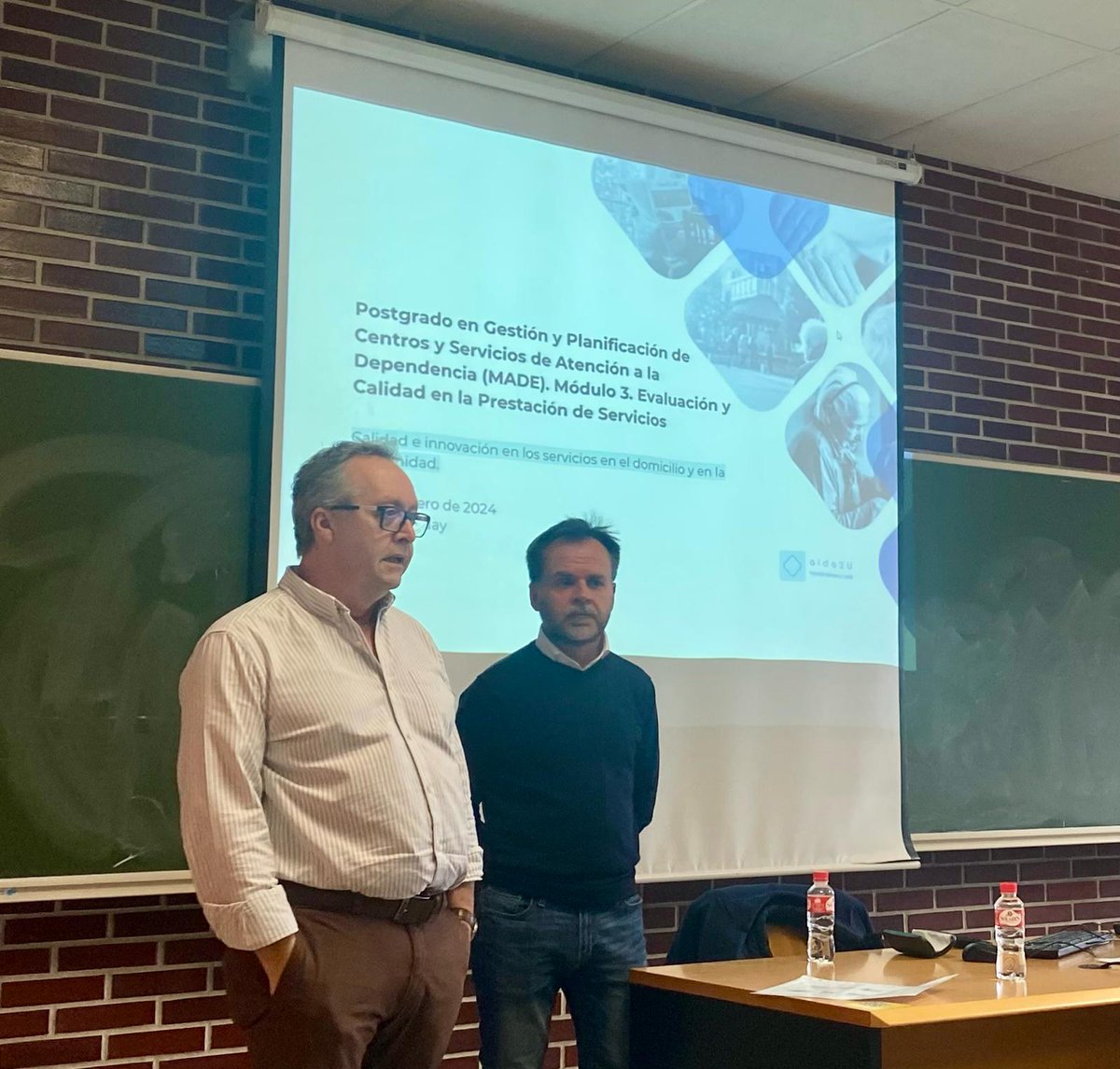 made_uc's tweet photo. 📚Calidad e innovación en los Servicios en el Domicilio y en la Comunidad en el #made con Alfredo Alday https://t.co/0CI9qh0SmU