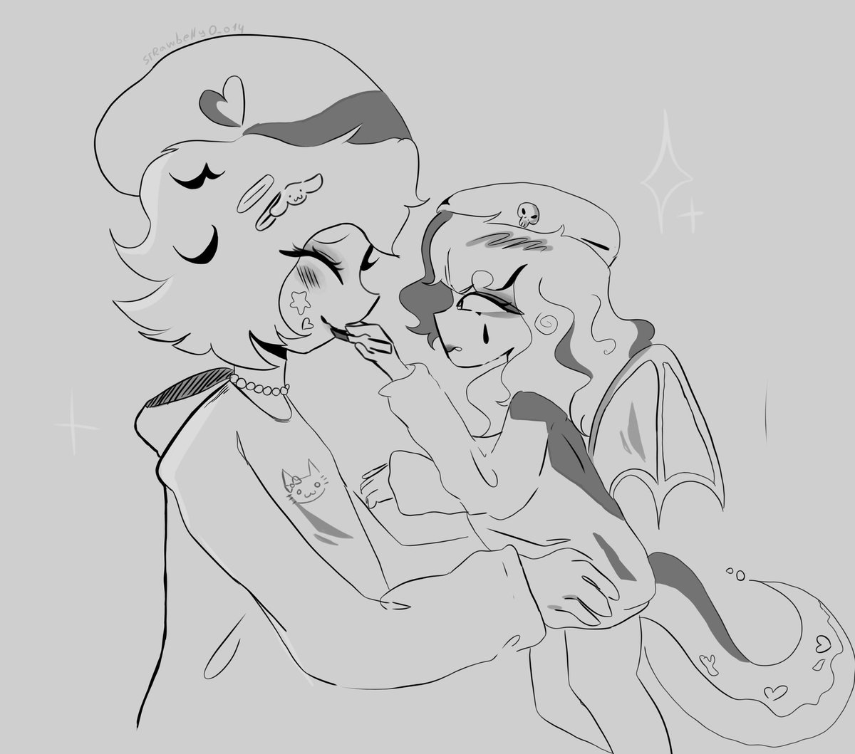madeinskephalo's tweet photo. Tallulah emo y luzu coquette (muy tarde malditaseaa) igual lo keria hacer 🚶
#luzufanart #talullahfanart #QSMP2024 #qsmpfanart https://t.co/CFbOpmfcyg