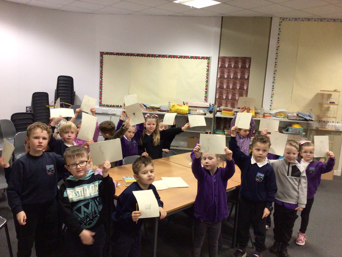 P1/2 loved taking part in #bbcauthorslive today. We had a great go at drawing the cheetah from the story.