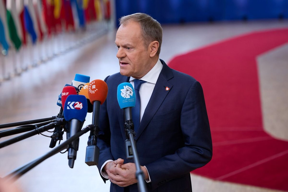 Polish Prime Minister Donald Tusk slams Senate Republicans for blocking aid for Ukraine:

"Dear Republican Senators of America. Ronald Reagan, who helped millions of us to win back our freedom and independence, must be turning in his grave today. Shame on you."

Thanks to MAGA