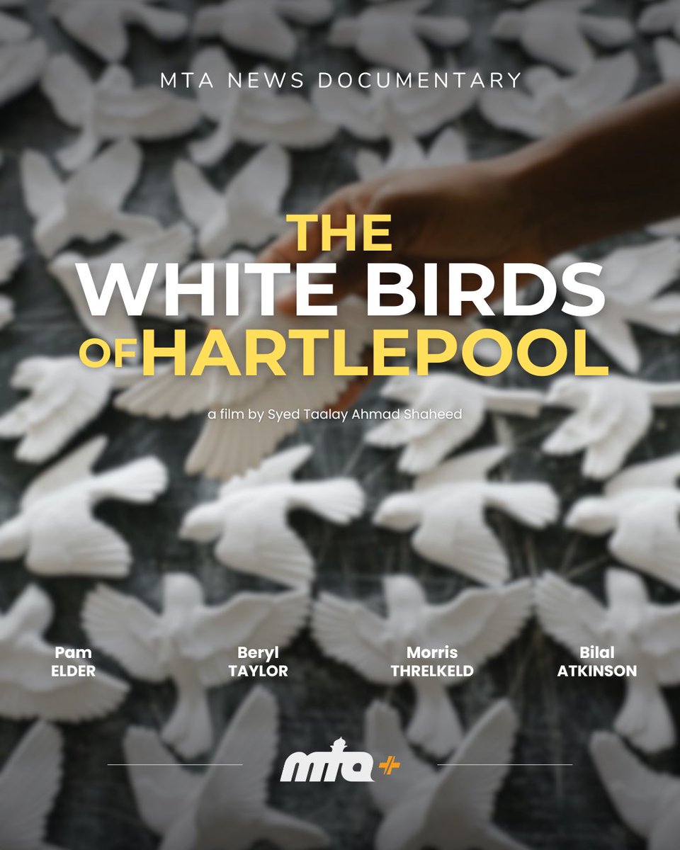 muslimtvplus's tweet photo. The White Birds of Hartlepool | MTA+

Watch the remarkable journey of three Caliphs who laid the foundation for a unique Ahmadi Muslim community in a small town on the northeast coast of #England.

Now Streaming https://t.co/NtU8HI25bX https://t.co/SGZmvEeobg