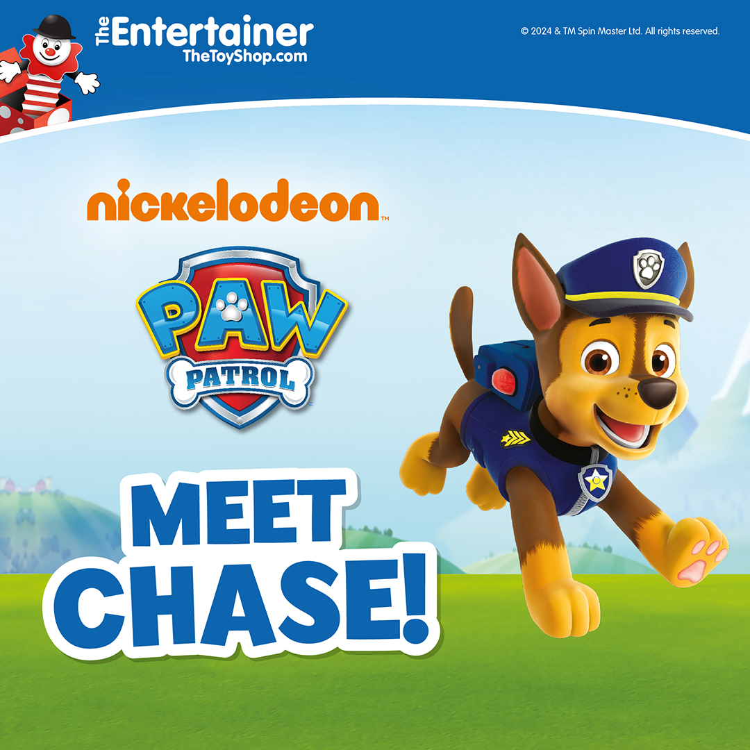 GloucesterBID's tweet photo. Chase is on the case this Saturday at @Entertainertoys in @Kingswalkglos for a meet and greet between 10am-4pm.

Come on down and meet the main dog himself. The perfect way to start the school holidays.

"These paws uphold the laws!" 📷

#Gloucester #pawpatrol #discovergloucester https://t.co/q5FcM6aFKK