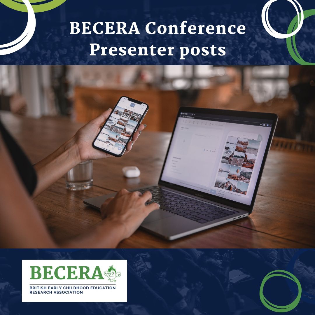If you wish to learn more about research undertaken by this year’s presenters, all pre-conference presenter posts published to date can be found here: buff.ly/47xC7WX #BECERA2024 #EarlyYears #BECERA #EYE #EarlyChildhood #EarlyYearsEducation