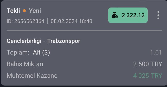 Şöyle birşey denedim bugün için ufaktan başlayalım 
#nesine #dolar #iddaa #tuttur