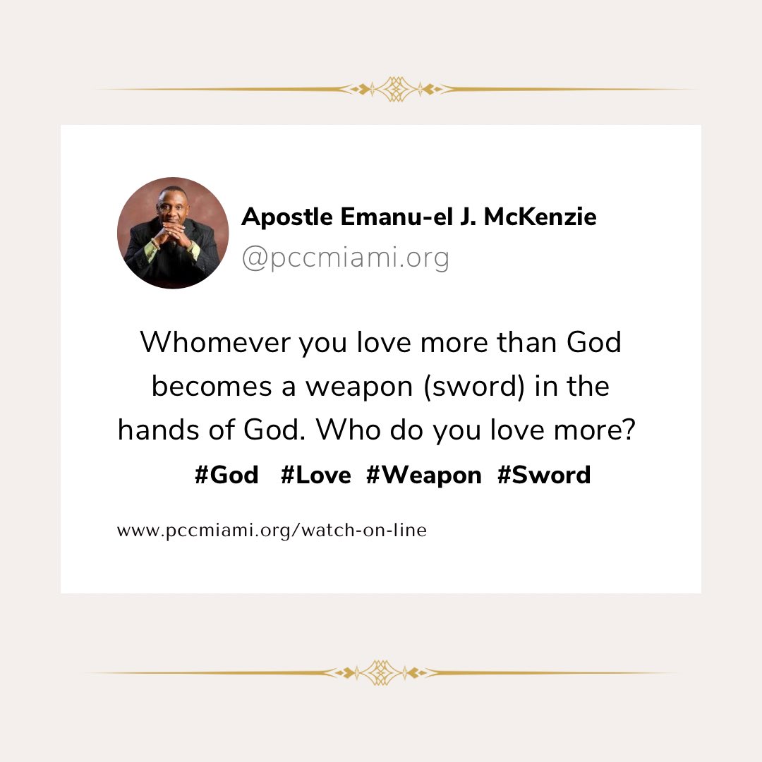 drejmckenzie's tweet photo. What’s Love got to do with it? Everything. Who do you love more? He answered, “Love the Lord your God with all your heart; with all your soul; with all your strength and with all your mind’; Love your neighbor as yourself.” Luke 10:27. #LoveGodMore https://t.co/4OduJd20Ts