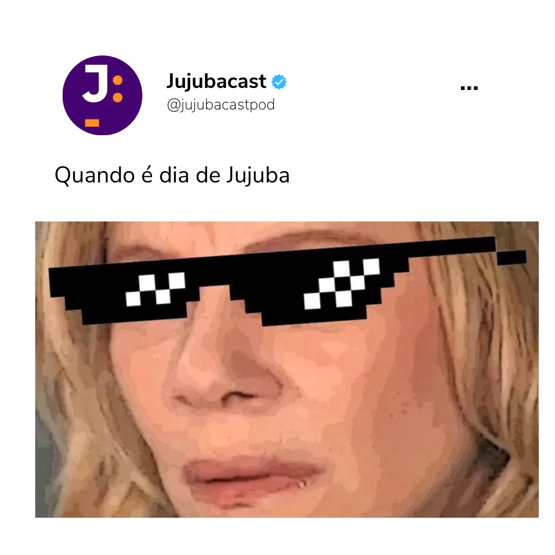 Jujubacastpod's tweet photo. Hoje é dia 😌 https://t.co/P298rUSDtB