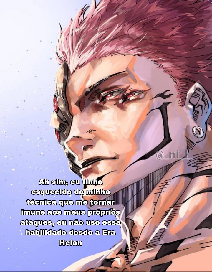 _ni_l_'s tweet photo. Yuta: *cópia as habilidades do Sukuna pra lutar contra ele*

Sukuna no próximo capítulo: https://t.co/jI1lhWBuEU