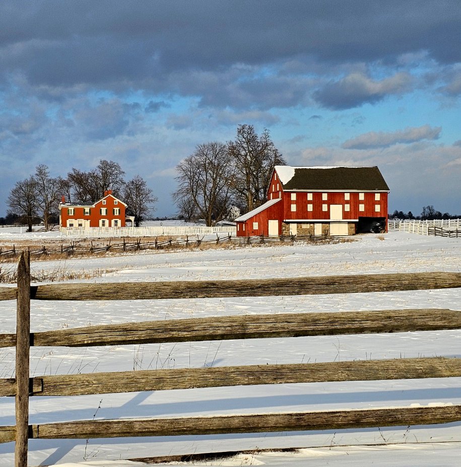 A winter day in Gettysburg. #history #gettysburg