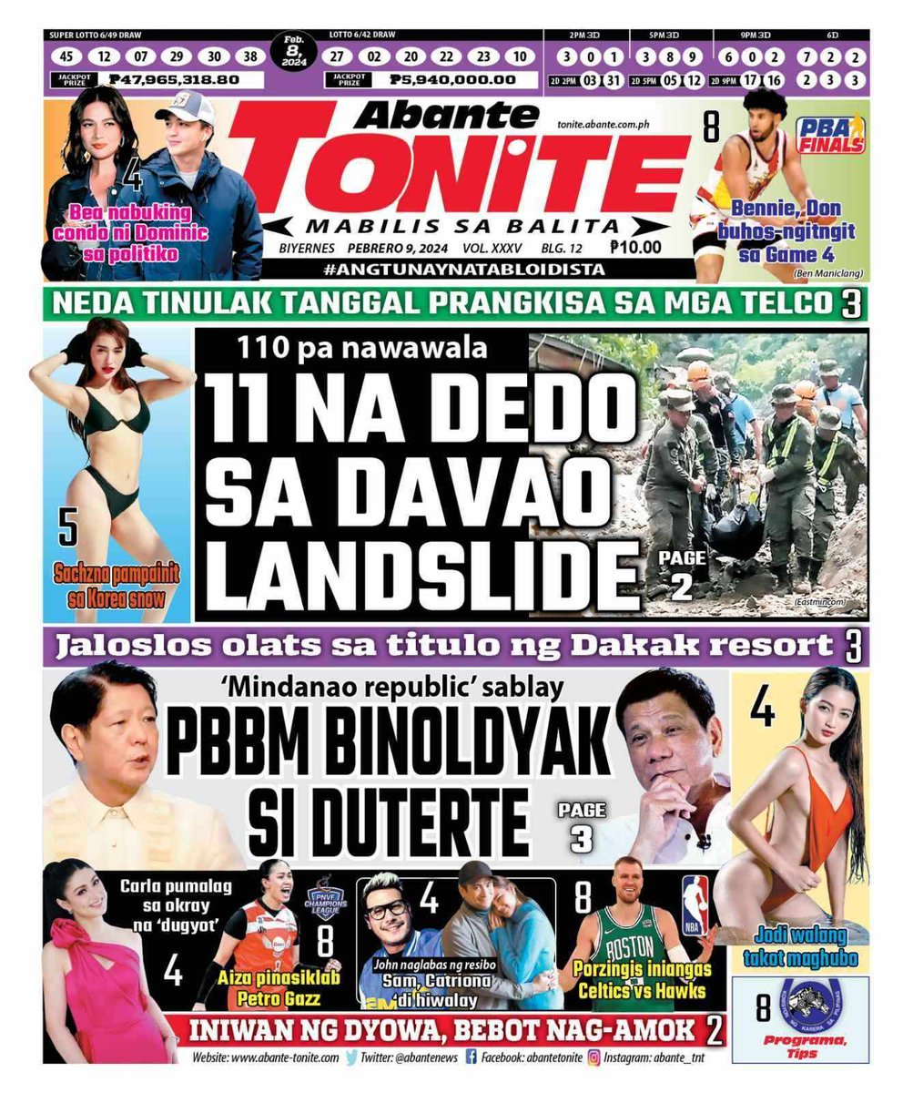 Abante News Online tweet media